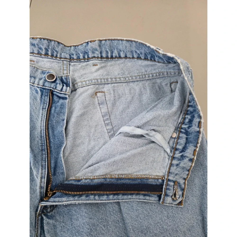 Vintage 90s Levi's 880 Jeans Men 36 X36 Blue Straight Lightwash USA Tag 38x36